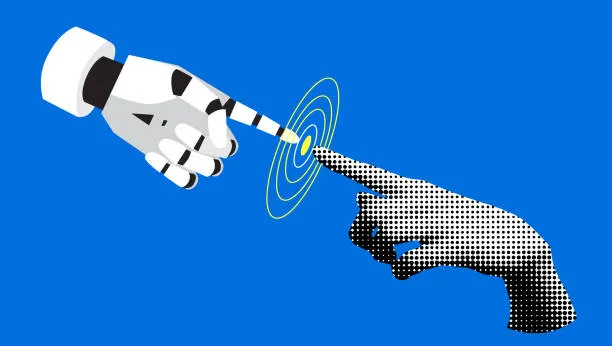 Абстрактная иллюстрация ИИ